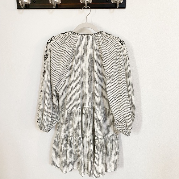 Free People Striped Floral Tunic Top - Picture 2 of 4